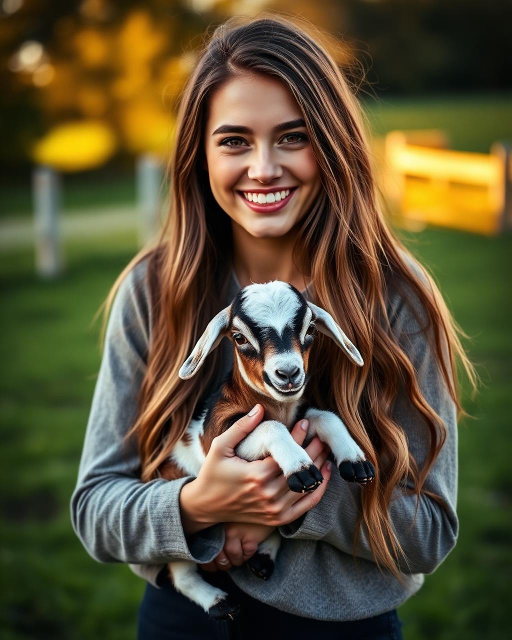 Brittany Schneller, founder of Little Wild Mobile Farm